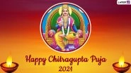 Chitragupta Puja 2021 Wishes, Messages & HD Images: WhatsApp Status, Facebook Greetings, Instagram Stories & SMS to Celebrate the Hindu Festival