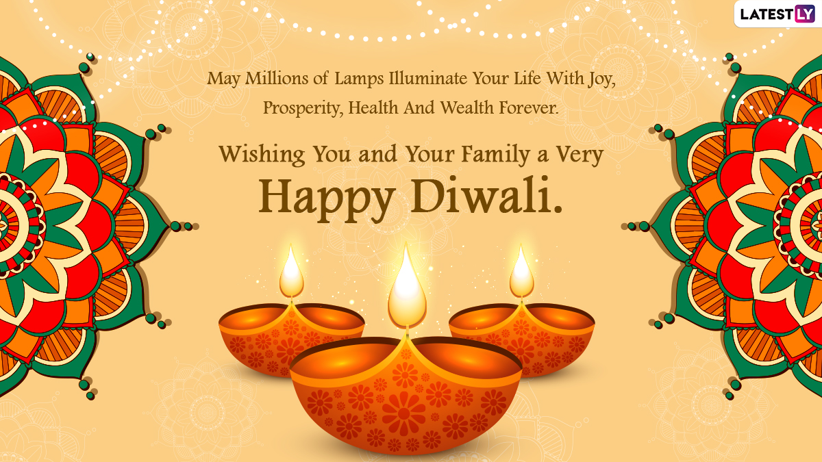 Happy Diwali 2021 Greetings for Family: WhatsApp Messages ...