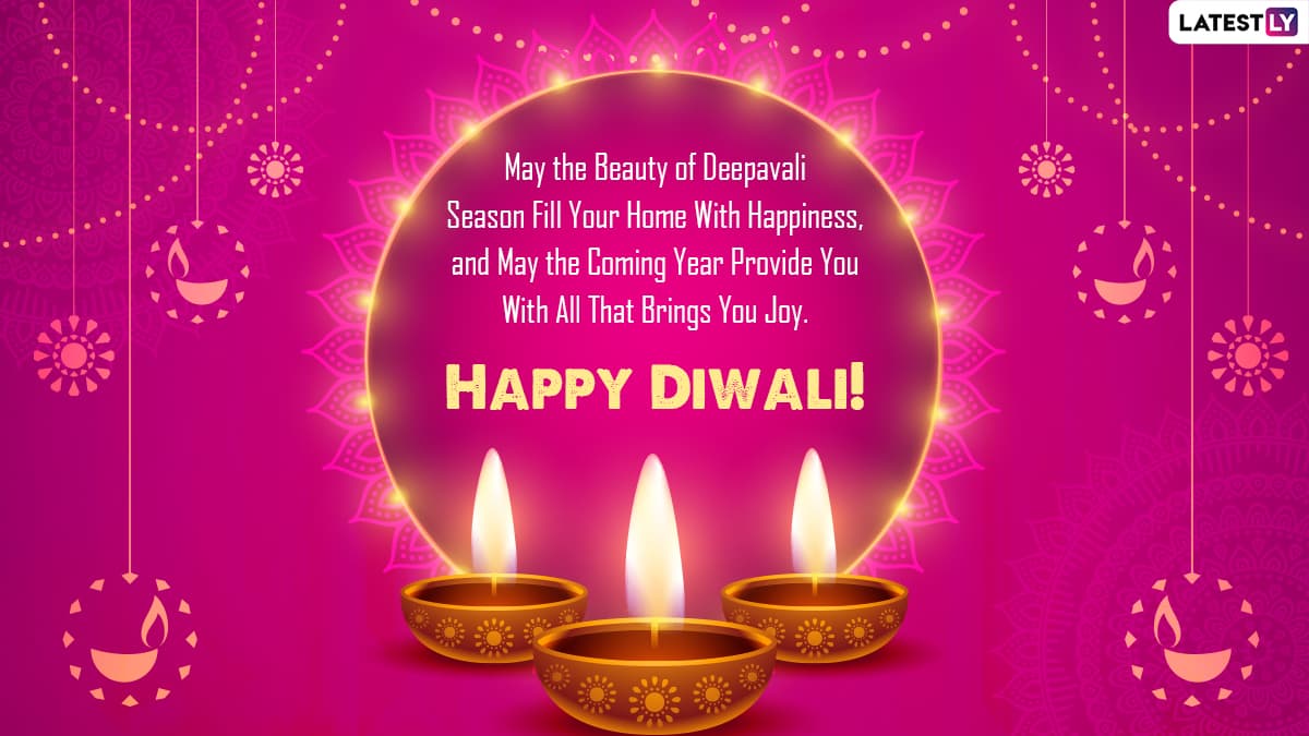 Happy Diwali 2021 And Prosperous New Year Advance Greetings Whatsapp Status Facebook Messages Hd Images Wallpapers And Gifs To Wish On Deepavali Padwa Latestly