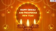 Happy Diwali 2021 and Prosperous New Year Advance Greetings: WhatsApp Status, Facebook Messages, HD Images, Wallpapers and GIFs To Wish on Deepavali Padwa