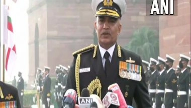 India News | Admiral R Hari Kumar Takes Charge as New Chief of Naval Staff, Receives Guard of Honour