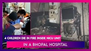 Bhopal: Four Children Die In Fire Inside NICU Unit At Kamla Nehru Hospital In Madhya Pradesh