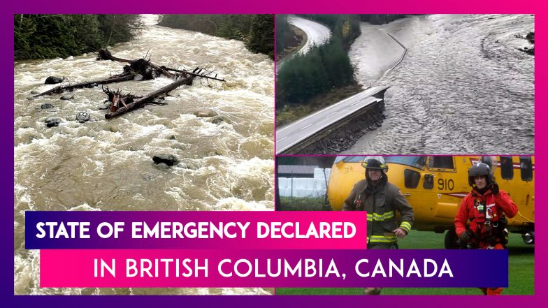 Canada: State Of Emergency Declared In British Columbia As Highways ...