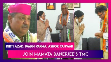 Kirti Azad Latest Entrant Into Mamata Banerjee's TMC; Pavan Varma & Ashok Tanwar Also Join The Party
