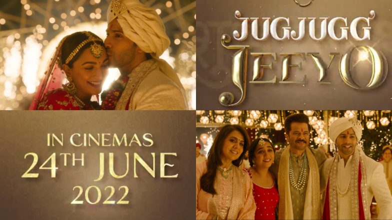 Jug Jugg Jeeyo: Varun Dhawan, Kiara Advani, Anil Kapoor’s Family Drama To Hit the Big Screens on June 24, 2022 (Watch Video)