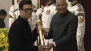 Entertainment News | This is a Monumental Day for Me: Karan Johar on Receiving Padma Shri Award
