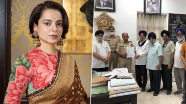 Kangana Ranaut Faces Police Complaint Filed By Mumbai's Sri Guru Singh Sabha for Her Objectionable Comments on Sikh Community