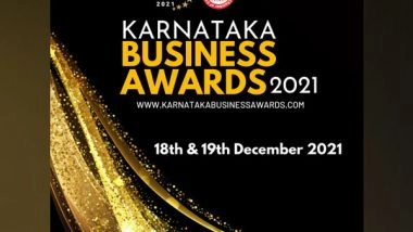 Business News | Karnataka Traders Chamber of Commerce Announces Karnataka Business Awards 2021