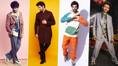 Kartik Aaryan Birthday Special: Eccentric and Uber Cool, His Fashion Statements Are ‘Dhamaka’ (View Pics)