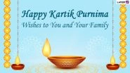 Kartik Purnima 2021 Messages & Greetings: Send WhatsApp Stickers, Facebook Wishes, GIFs, Quotes, Telegram Photos to Your Loved Ones on Auspicious Day