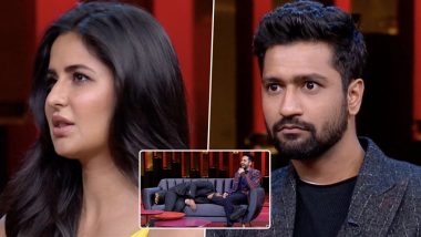 Throwback! When Katrina Kaif Expressed This Desire About Vicky Kaushal That Made Him Go Bonkers on Koffee With Karan Couch (Watch Viral Video)