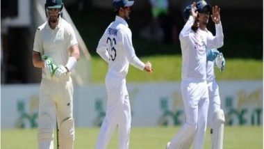 Sports News | SA A Vs IND A, 2nd Game: Porel, Saini Among Wickets as Visitors Gain Upper Hand (Stumps, Day 1)