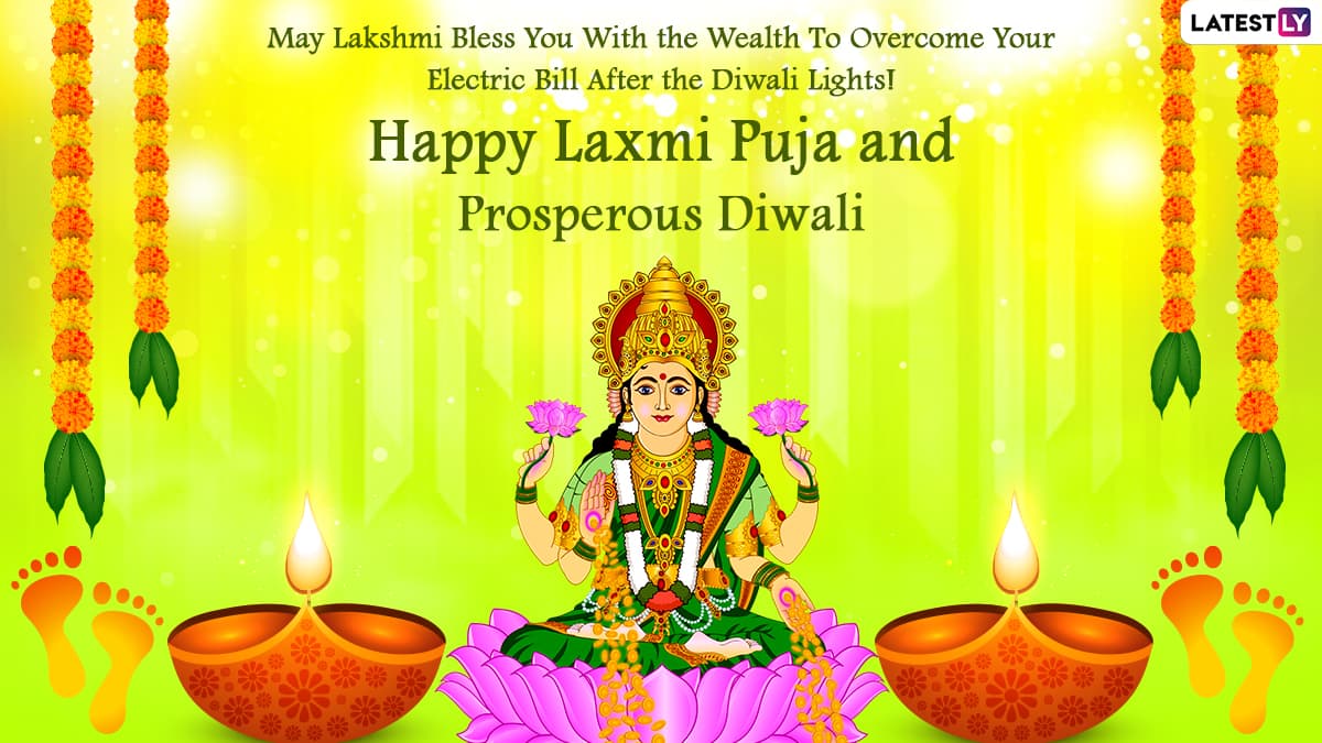 Lakshmi Puja 2022 Greetings Happy Diwali Wishes, WhatsApp Messages