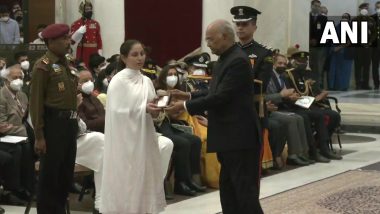 President Ram Nath Kovind Confers Shaurya Chakra on Lance Naik Sandeep Singh Posthumously for Killing Terrorist in Jammu and Kashmir in 2018