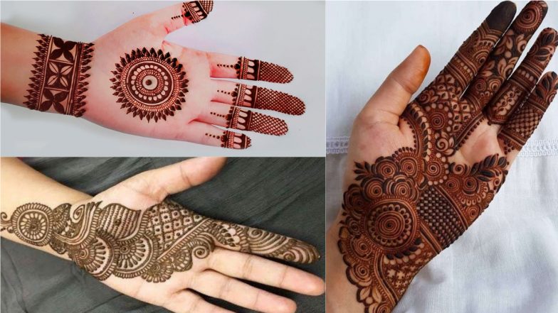 5-Minute Eid 2022 Mehndi Designs: Simple Arabic Mehendi Patterns for ...