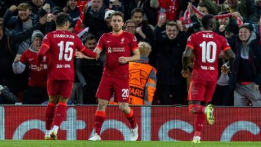 Liverpool 2–0 Atletico Madrid, UEFA Champions League 2021–22: Diogo Jota, Sadio Mane Score as Reds Defeat Atletico