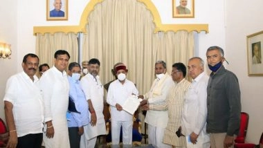 India News | Congress Seeks President's Rule in Karnataka over Kickback Allegations Against Basavaraj Bommai Govt