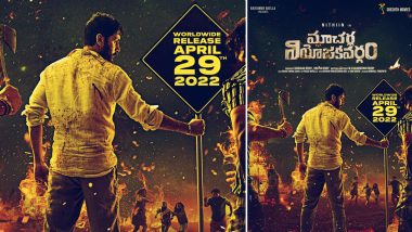 Macherla Niyojakavargam Release Date: Nithiin and Krithi Shetty's Film To Hit Theatres on April 29, 2022!