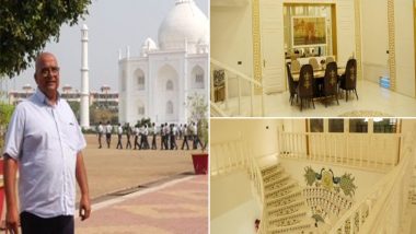 Madhya Pradesh Man Gets Taj Mahal Like Home Built as Gift for Wife (See Pics)