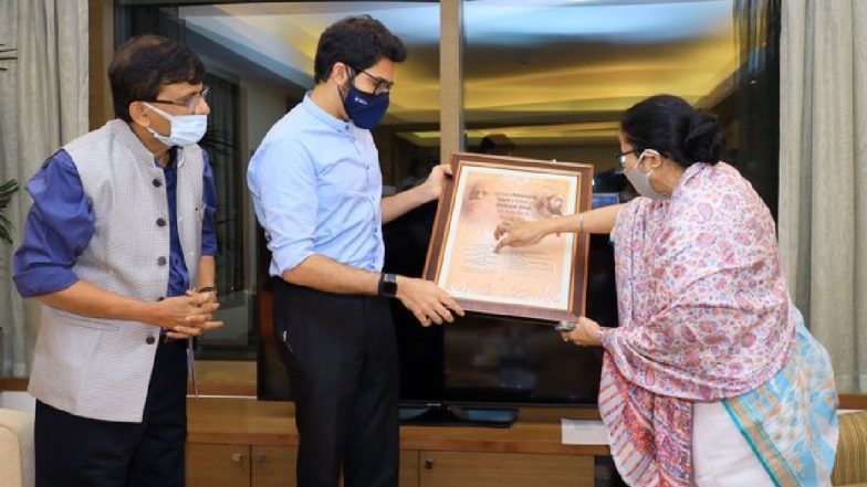 Mamata Banerjee Meets Shiv Sena Leaders Aaditya Thackeray, Sanjay Raut in Mumbai