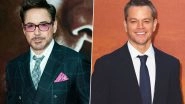 Robert Downey Jr and Matt Damon Are the Latest Additions to Christopher Nolan&rsquo;s Oppenheimer Film!