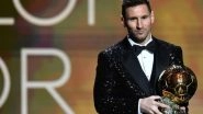Lionel Messi Reacts After Winning Ballon d&rsquo;Or for Seventh Time, Thanks PSG & Former Club Barcelona