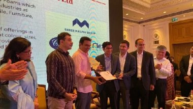 Business News | Shree Malani Foams Felicitated with the Prestigious Telangana State Industry Awards for Excellence in the Exports Category