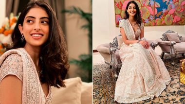 Navya Naveli Nanda Looks Pretty in Pink As She Shares Her Diwali Look on Instagram!