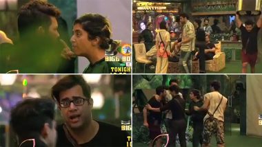 Bigg Boss 15: Neha Bhasin Loses Her Calm, Pushes Pratik Sehajpal and Fights With Nishant Bhat (Watch Promo)