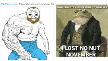 #NoNutNovember Fail Funny Memes and Reactions Trend Online, Check Them Out As You Attempt No Nut November Challenge!