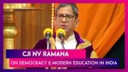CJI NV Ramana On Democracy And Modern Education In India At SSSIHL Convocation Ceremony