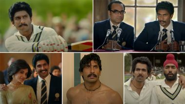 ’83 Trailer: Ranveer Singh As Kapil Dev Has Bowled Over Our Hearts; Ladylove Deepika Padukone Is His Incredible Moral Support In This True Story (Watch Video)