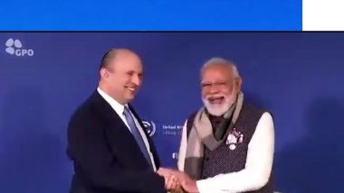 Israeli PM Naftali Bennett Informs PM Narendra Modi About His Popularity in Israel, Asks Indian PM To Join His Yamina Party (Watch Video)