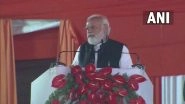 Uttar Pradesh Assembly Elections 2022: Parivarvaadis Showered Love on Terrorists, Says PM Narendra Modi