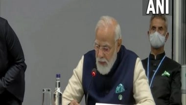 World News | Adaptation Has Received Less Attention Compared to Mitigation in Climate Debate: PM Modi at COP26