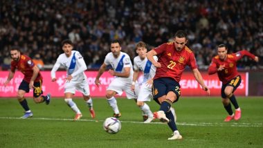 Pablo Sarabia Takes Spain to 1-0 Win Against Greece in FIFA World Cup 2022 European Qualifiers