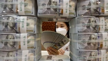 World News | S Korea's Foreign Reserves Come to USD 469.2, Hit a 'record High' for 4 Months