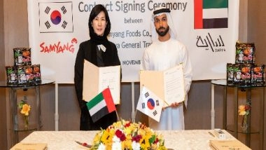 World News | Samyang Foods to Enter Middle East, Signs Partnership with UAE's Sarya