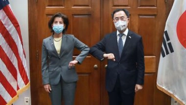 World News | SKorea-US Cooperation to Stabilise Semiconductor Supply Chain; 'There's No Additional Request for Semiconductor Data'