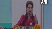 India News | Congress Will Go Solo in UP Election, Says Priyanka Gandhi Vadra in Bulandshahr