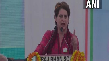India News | Congress Will Go Solo in UP Election, Says Priyanka Gandhi Vadra in Bulandshahr