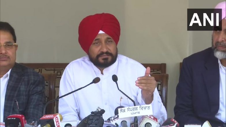 Punjab Assembly Elections 2022: CM Charanjit Singh Channi Writes to Election Commission of India, Demands Polling Be Postponed