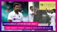 Ravichandran Ashwin Overtakes Harbhajan Singh To Become India&rsquo;s Third-Highest Wicket-Taker in Tests