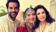 Rajkummar Rao and Patralekhaa&rsquo;s Marriage: Farah Khan Shares a Priceless Moment From D-Day, Calls It the &lsquo;Most Beautiful&rsquo; Wedding!