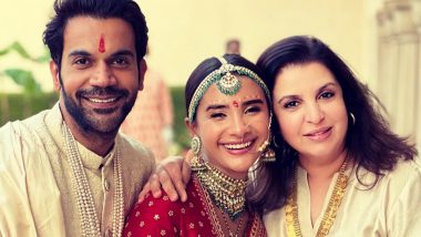 Rajkummar Rao and Patralekhaa’s Marriage: Farah Khan Shares a Priceless Moment From D-Day, Calls It the ‘Most Beautiful’ Wedding!