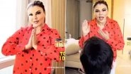 Bigg Boss 15: Rakhi Sawant Asks &lsquo;Chalega Ki Nahi&rsquo; to Husband Ritesh Before Entering the Show (Watch Video)