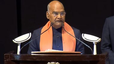 President Ram Nath Kovind's speech from University of Patanjali, Haridwar on the occasion of it's 1st convocation ceremony (Watch Live)
