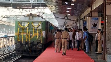 Rampath Yatra Special Train to Ayodhya Flagged Off from Pune by Union Minister Raosaheb Danve