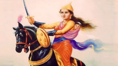 Lakshmibai Jayanti 2021: PM Narendra Modi, Nitin Gadkari, UP CM Yogi Adityanath, Other Political Leaders Pay Tribute to Rani Laxmi Bai on Her 193rd Birth Anniversary