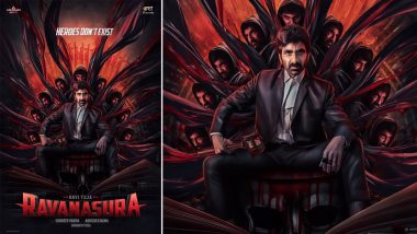 Ravi Teja’s 70th Film Titled Ravanasura; Check Out the Intriguing First Look Poster!